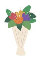 boeket bloemen vector