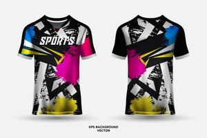 modern Jersey ontwerp sublimatie e sport- en gaming Jersey of handelswaar vector