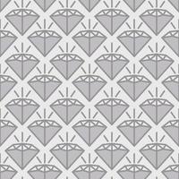 diamant minimalistische naadloos patroon vector