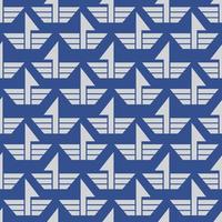 minimalistische boot naadloos patroon vector