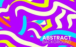 abstract vlak vloeistof creatief achtergronden vector