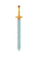 middeleeuws zwaard icoon vector