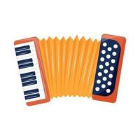 accordeon muziekinstrument vector