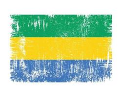 vlag van gabon vector