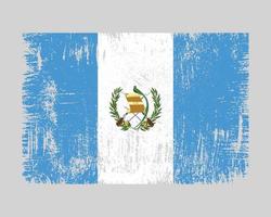 vlag van guatemala vector
