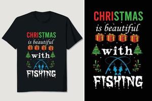 kerst t-shirt ontwerp vector