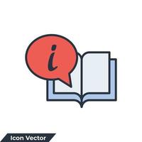 info icoon logo vector illustratie. informatie teken symbool sjabloon voor grafisch en web ontwerp verzameling