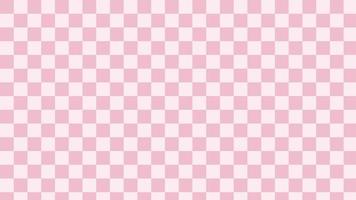 schattig pastel roze klein schijven, gingang, plaid, esthetisch schaakbord behang illustratie, perfect voor banier, behang, achtergrond, ansichtkaart, achtergrond voor uw ontwerp vector