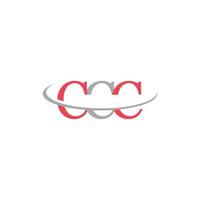 verdrievoudigen c modern monogram bedrijf logo vector