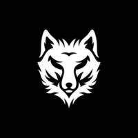 wolf silhouet dier illustratie logo vector