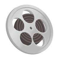 bioscoop reel tape vector