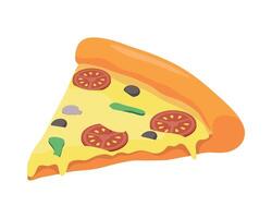 deel Italiaans pizza vector