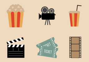 Gratis Movie Elements Vector