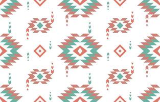 etnisch pastel meetkundig aztec stijl. mozaïek- Aan de tegel. Afrikaanse Marokkaans patroon. etnisch tapijt. majolica. aziatisch, tribal vector ornament. aztec geo- patroon. inheems ontwerp voor kleding stof afdrukken.