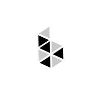 eerste brief b vector logo sjabloon illustratie ontwerp pro vector