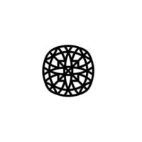 vector logo ontwerp Sjablonen - abstract symbolen in sier- Arabisch stijl - emblemen voor luxe producten, hotels, boetieks, sieraden, oosters cosmetica, restaurants, winkels pro vector