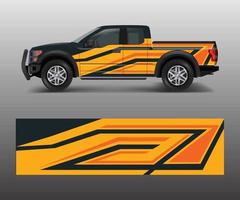 modern ontwerp voor vrachtauto grafiek vinyl inpakken vector