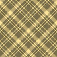 naadloos patroon in elegant discreet licht geel en donker beige kleuren voor plaid, kleding stof, textiel, kleren, tafelkleed en andere dingen. vector afbeelding. 2