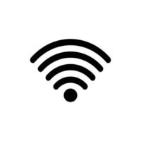 Wifi icoon, Wifi icoon vector, in modieus vlak stijl geïsoleerd Aan wit achtergrond. vector