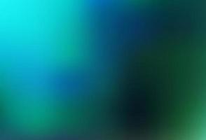 donkerblauw, groen vector wazig glans abstracte achtergrond.
