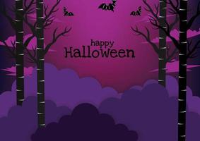 halloween schattig item banier vector ontwerp