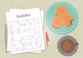 Vector Sudoku Spel