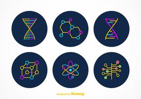 Gratis Nanotechnologie Vector Symbolen