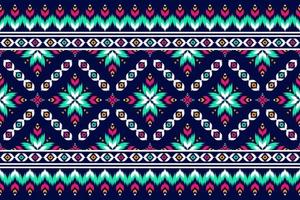 tapijt etnisch patroon kunst. ikat naadloos patroon traditioneel. bloem decoratie. ontwerp voor achtergrond, behang, vector illustratie, kleding stof, kleding, tapijt, textiel, batik, borduurwerk.
