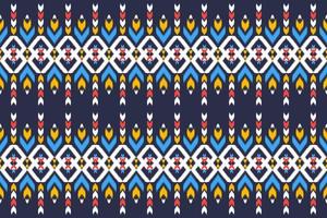 tapijt etnisch patroon kunst. ikat naadloos patroon traditioneel. Amerikaans, Mexicaans stijl. ontwerp voor achtergrond, behang, vector illustratie, kleding stof, kleding, tapijt, textiel, batik, borduurwerk.