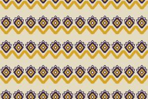 etnische oosterse ikat naadloze patroon traditioneel. stof Indiase stijl. ontwerp voor achtergrond, behang, vectorillustratie, stof, kleding, tapijt, textiel, batik, borduurwerk. vector