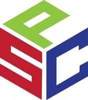 brief spc kubus logo vector