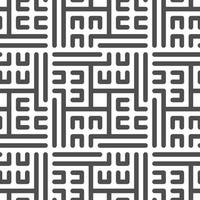 abstracte naadloze geometrische vorm lijnen patroon vector