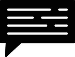 bericht glyph-pictogram vector