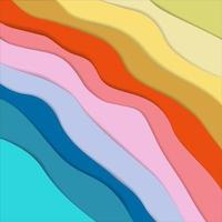 abstract kleurrijk achtergrond modern covers sjabloon ontwerp vector