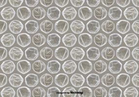 Vector Realistische Bubble Wrap Texture