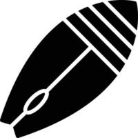 surf glyph-pictogram vector