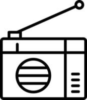 pictogram radiolijn vector