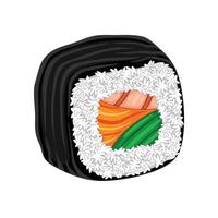 sushi Japans voedsel vector illustratie