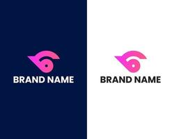 brief b en m Mark modern logo ontwerp sjabloon vector