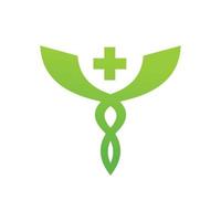 gezondheid vector logo ontwerp