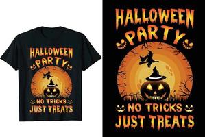 halloween partij t-shirt ontwerp vector