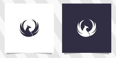 ontwerpsjabloon voor phoenix-logo vector