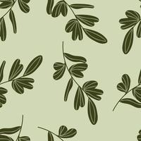 een reeks van planten in de tekening stijl. vector illustratie.