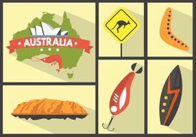 Australische Vector Pictogrammen