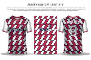 jersey ontwerp sublimatie t-shirt premium geometrisch patroon ongelooflijke vector collectie voor voetbal voetbal racen fietsen gaming motorcross sport