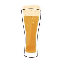 mok van bier illustratie geïsoleerd Aan wit achtergrond vector
