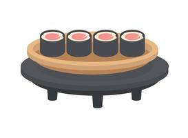 sushi zeevruchten Japan vector