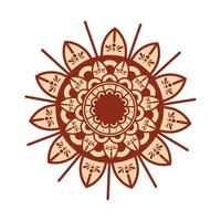 mandala decoratie icoon vector