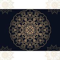 luxe mandala achtergrond concept vrij vector