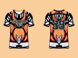 raglan mouwen Jersey ontwerp